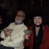 Our good friends, Jim andJan Barnes, enjoying their martinis at Becky's Bungalow Jazz.